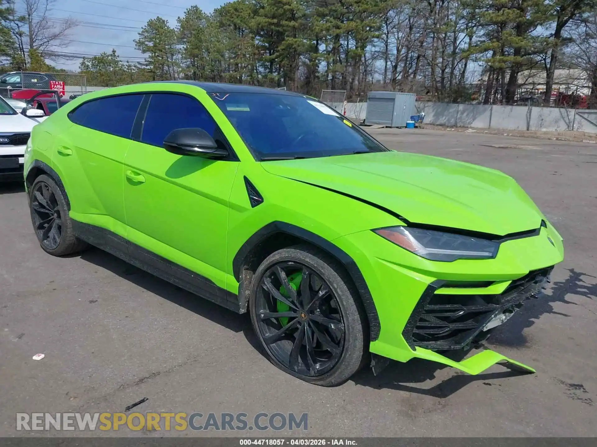 1 Фотография поврежденного автомобиля ZPBUA1ZL7NLA16521 LAMBORGHINI URUS 2022