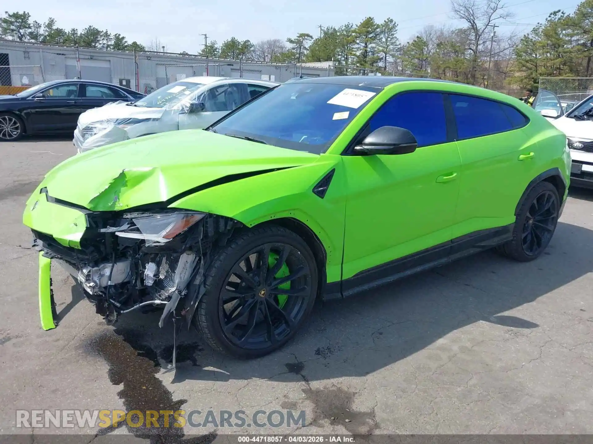2 Фотография поврежденного автомобиля ZPBUA1ZL7NLA16521 LAMBORGHINI URUS 2022