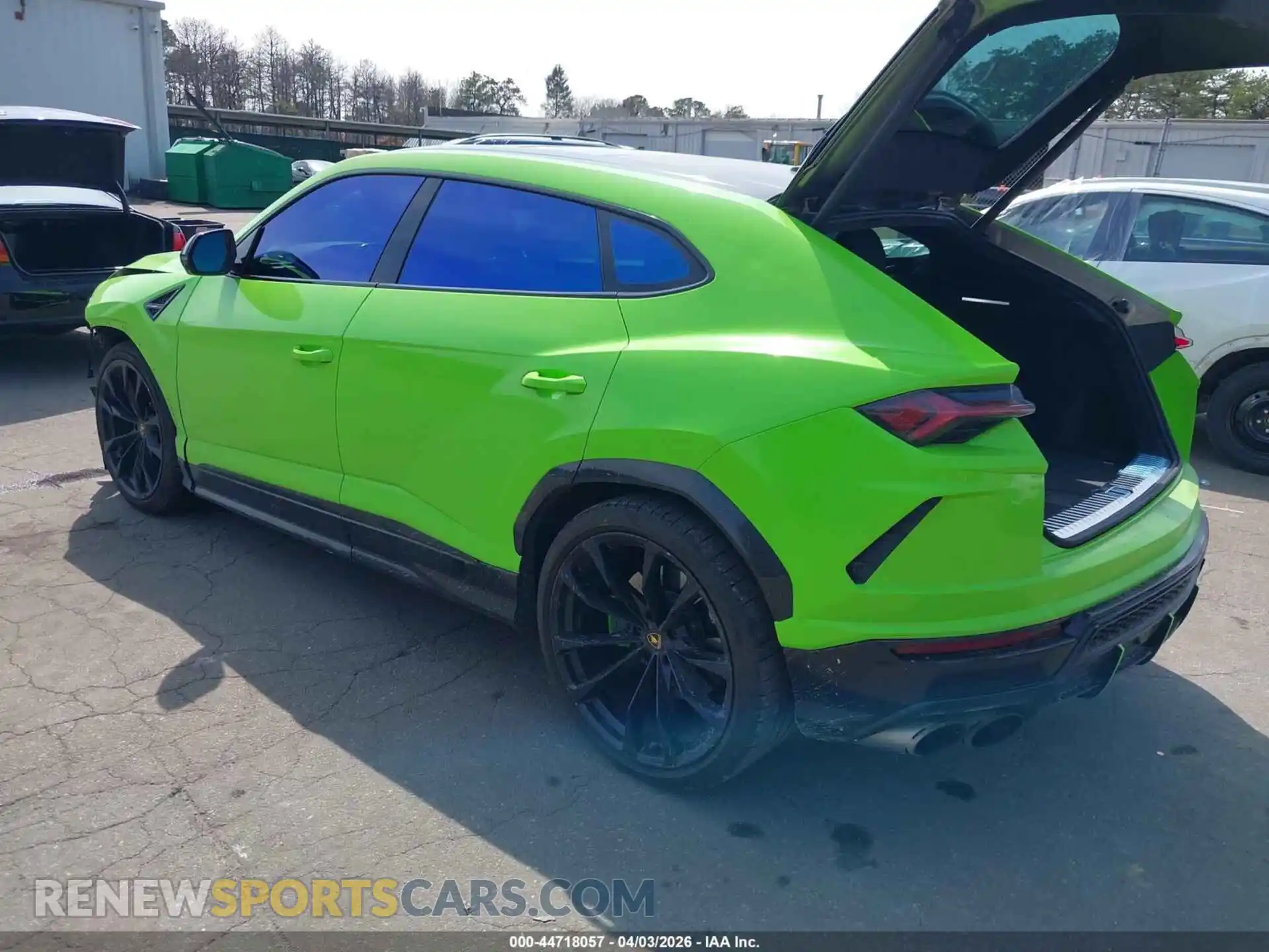 3 Фотография поврежденного автомобиля ZPBUA1ZL7NLA16521 LAMBORGHINI URUS 2022