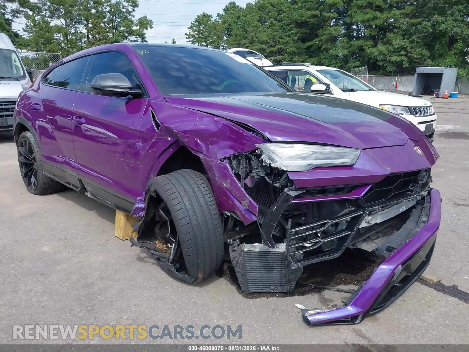 1 Photograph of a damaged car ZPBUA1ZL8NLA21162 LAMBORGHINI URUS 2022
