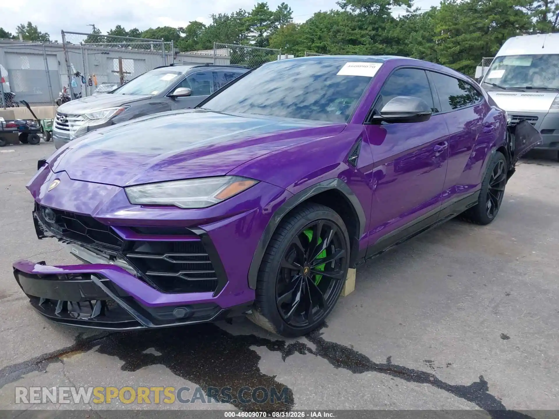 2 Photograph of a damaged car ZPBUA1ZL8NLA21162 LAMBORGHINI URUS 2022