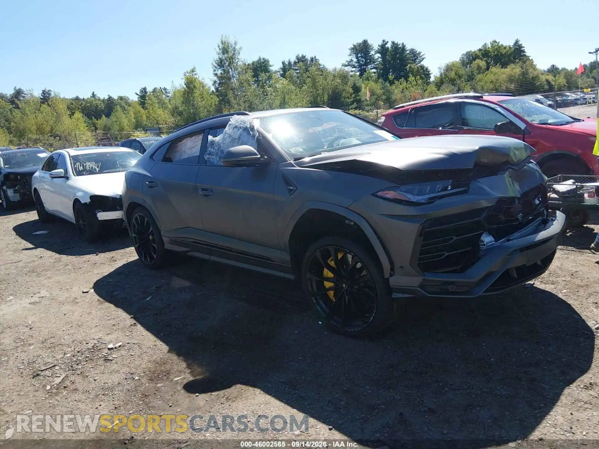 1 Photograph of a damaged car ZPBUA1ZL9NLA21025 LAMBORGHINI URUS 2022