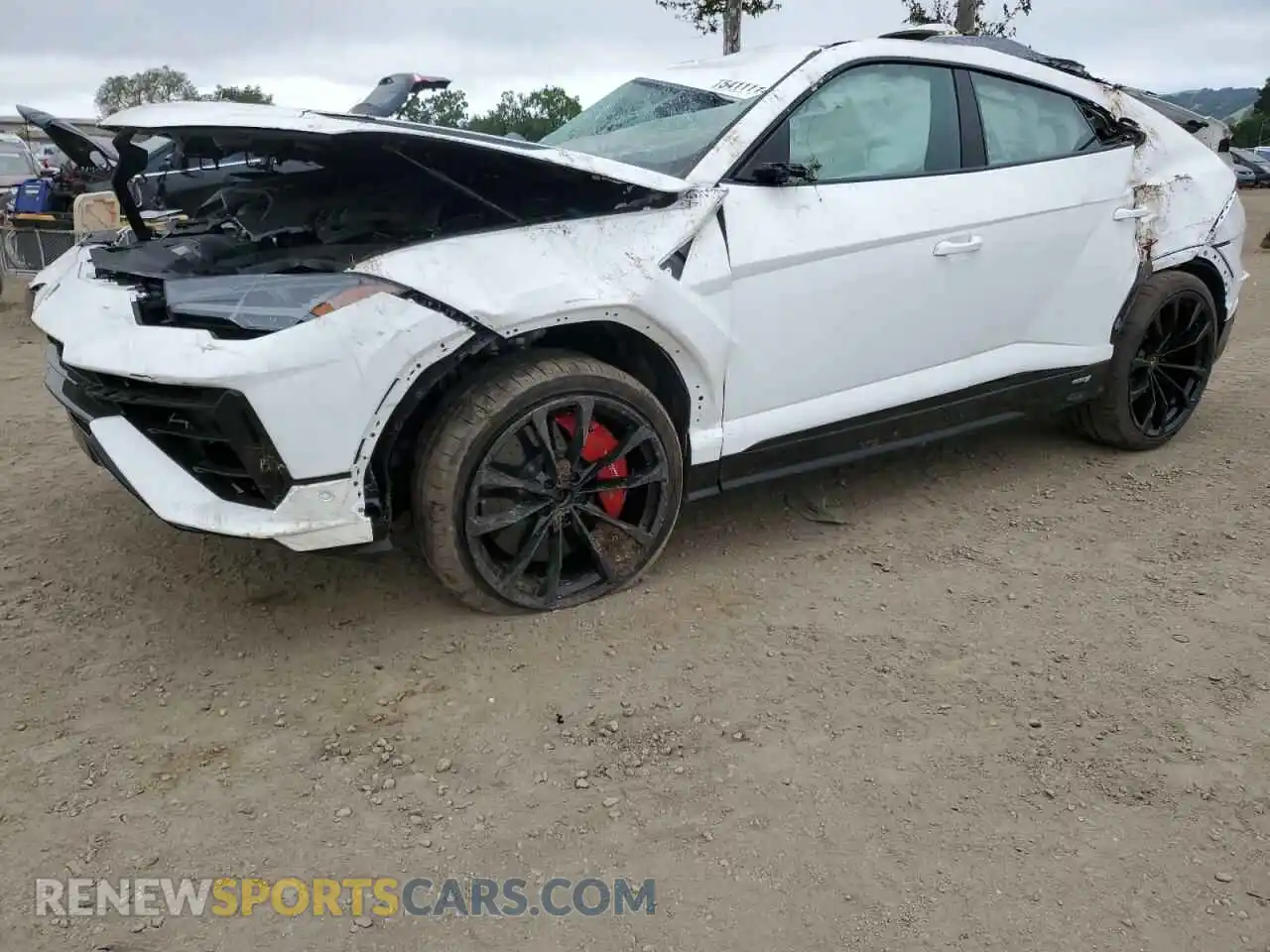 1 Photograph of a damaged car ZPBUB3ZL7RLA33480 LAMBORGHINI URUS S 2024