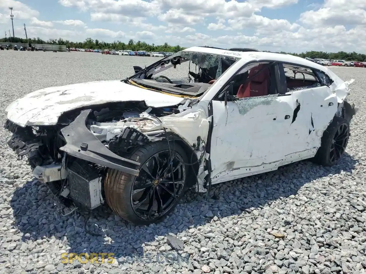 1 Photograph of a damaged car ZPBUB3ZLXRLA29858 LAMBORGHINI URUS S 2024