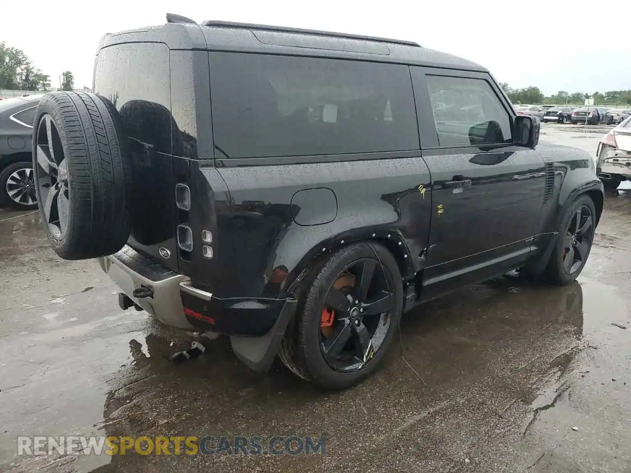 3 Фотография поврежденного автомобиля SALEX6RU2M2053635 LAND ROVER ALL OTHER 2021