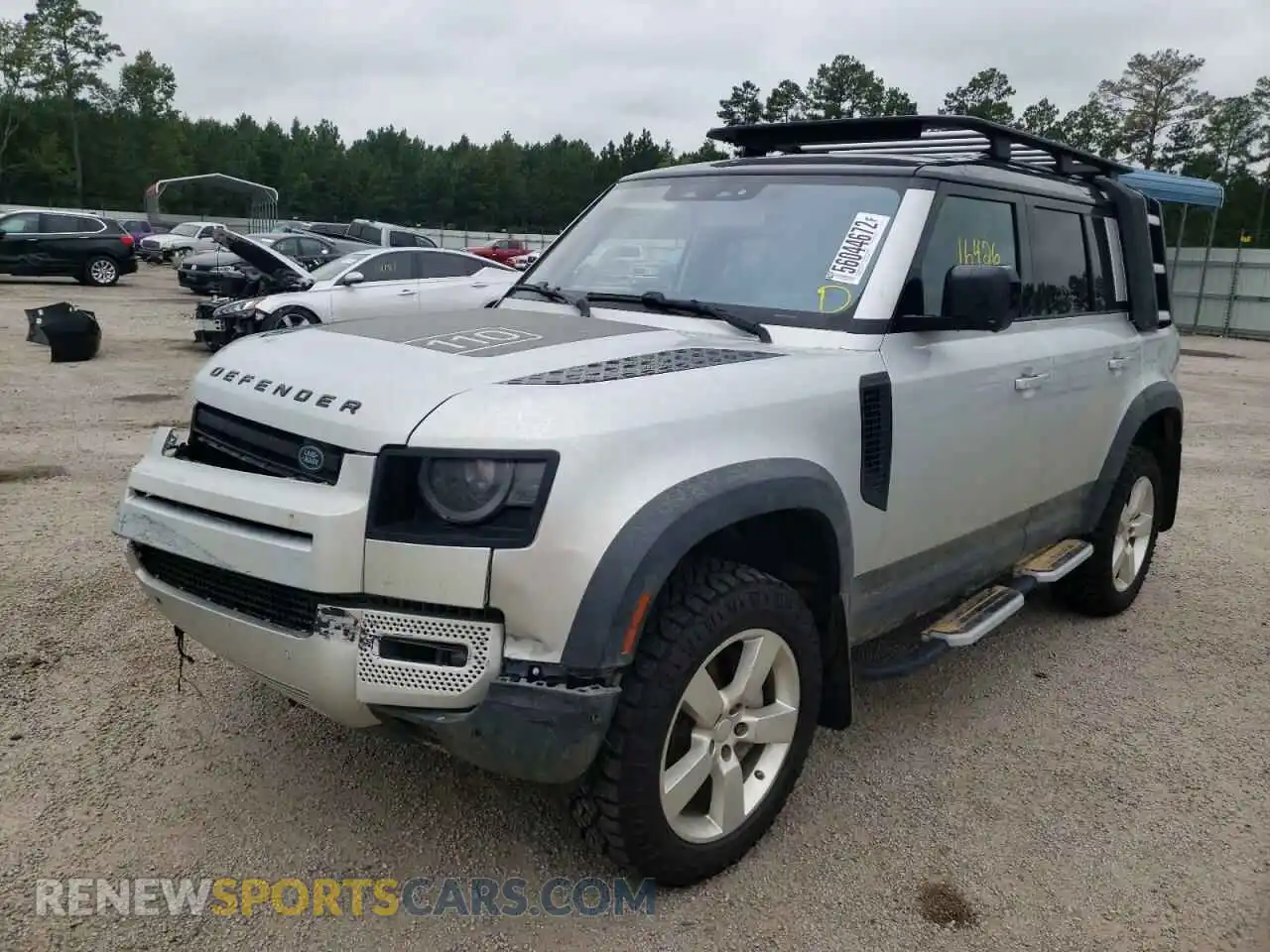 2 Photograph of a damaged car SALE17EU6L2010590 LAND ROVER DEFENDER 2020