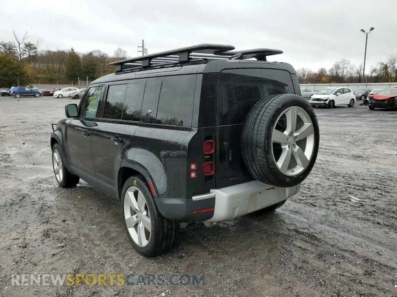 3 Photograph of a damaged car SALE9EEU5L2016958 LAND ROVER DEFENDER 2020