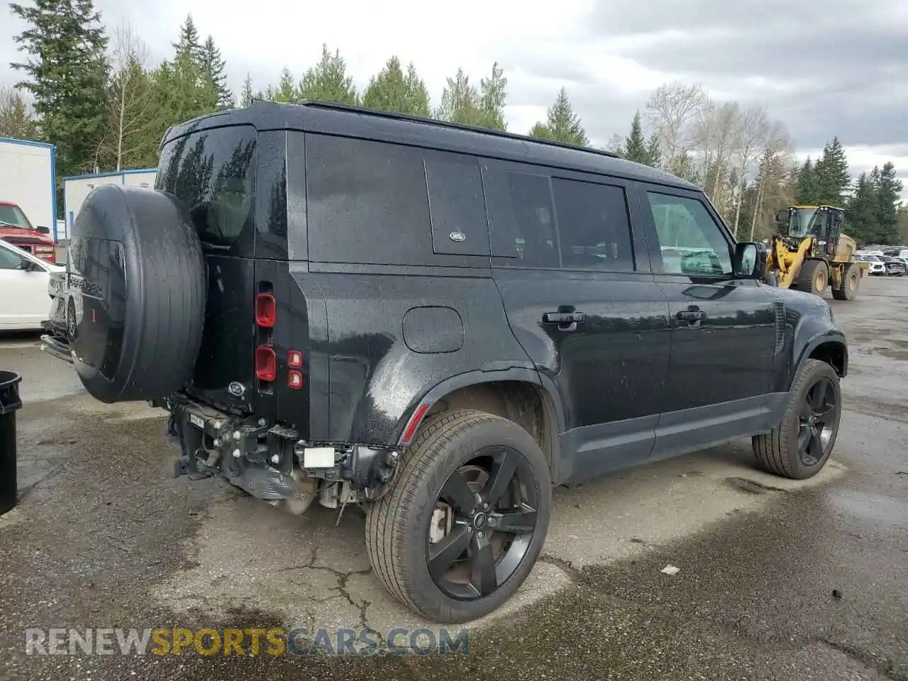 3 Photograph of a damaged car SALE9EEU6L2025605 LAND ROVER DEFENDER 2020