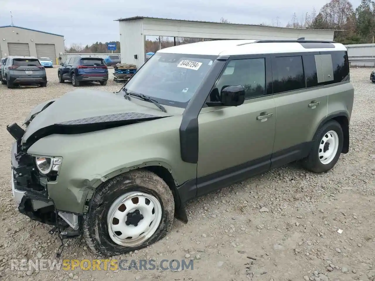 1 Photograph of a damaged car SALEK7EX0L2015467 LAND ROVER DEFENDER 2020