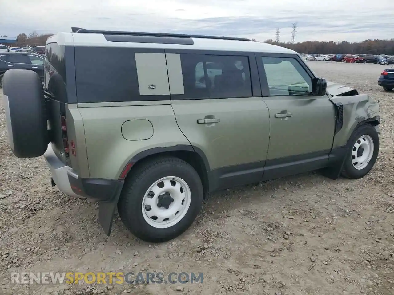 3 Photograph of a damaged car SALEK7EX0L2015467 LAND ROVER DEFENDER 2020