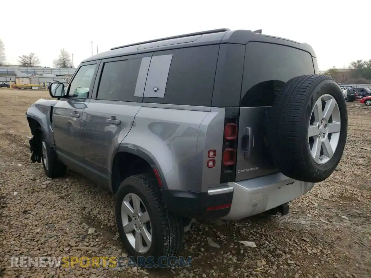 3 Photograph of a damaged car SALEK7EX9L2019047 LAND ROVER DEFENDER 2020