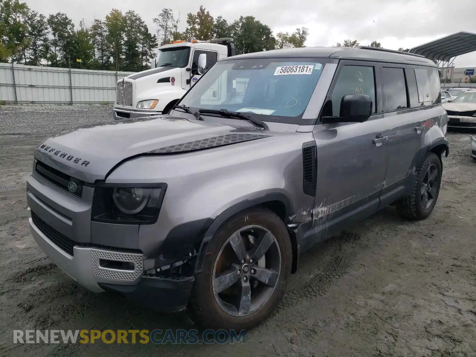 2 Photograph of a damaged car SALEPEEU0L2020440 LAND ROVER DEFENDER 2020