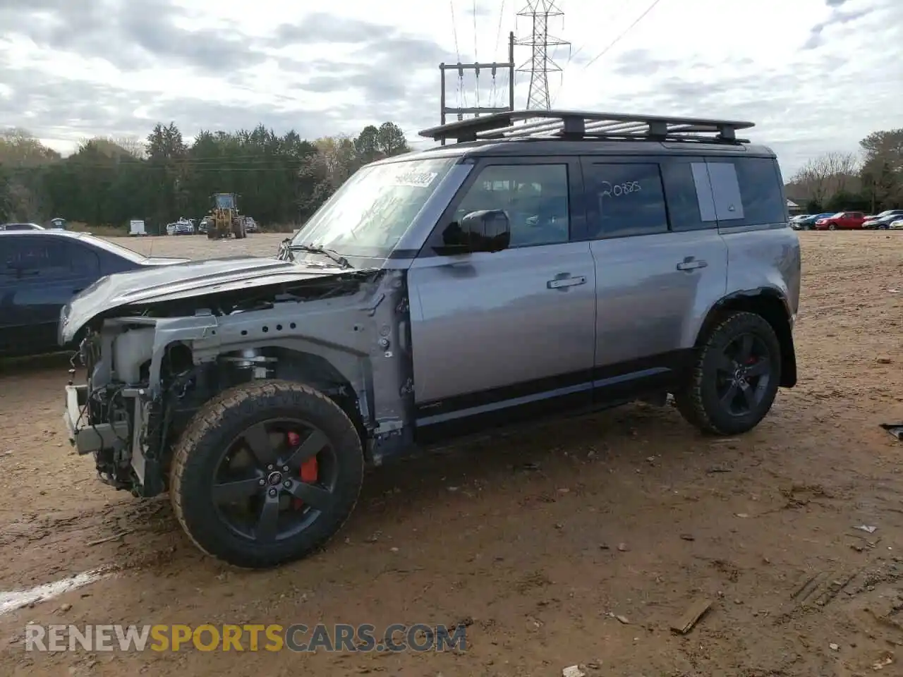 1 Photograph of a damaged car SALEX7EU6L2000365 LAND ROVER DEFENDER 2020