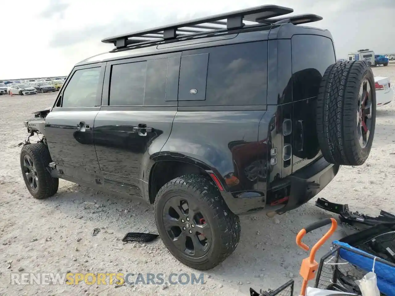 2 Photograph of a damaged car SALEX7EU6L2028148 LAND ROVER DEFENDER 2020