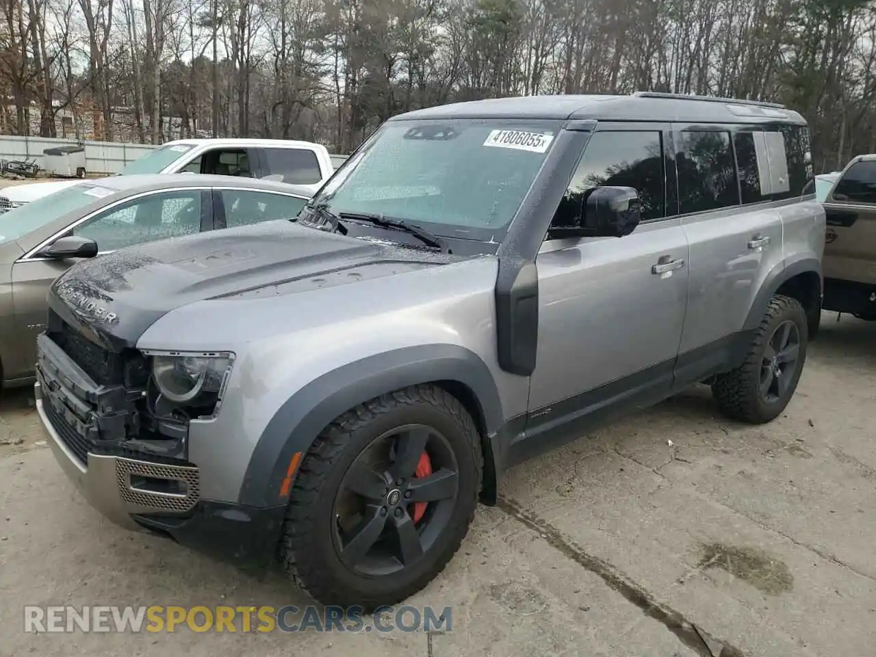 1 fotografías del automóvil dañado SALEXEEU0L2021510 LAND ROVER DEFENDER 2020