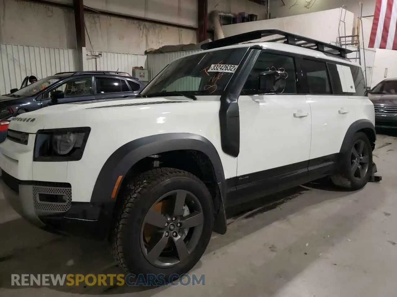 2 Photograph of a damaged car SALE37RU8M2045654 LAND ROVER DEFENDER 2021