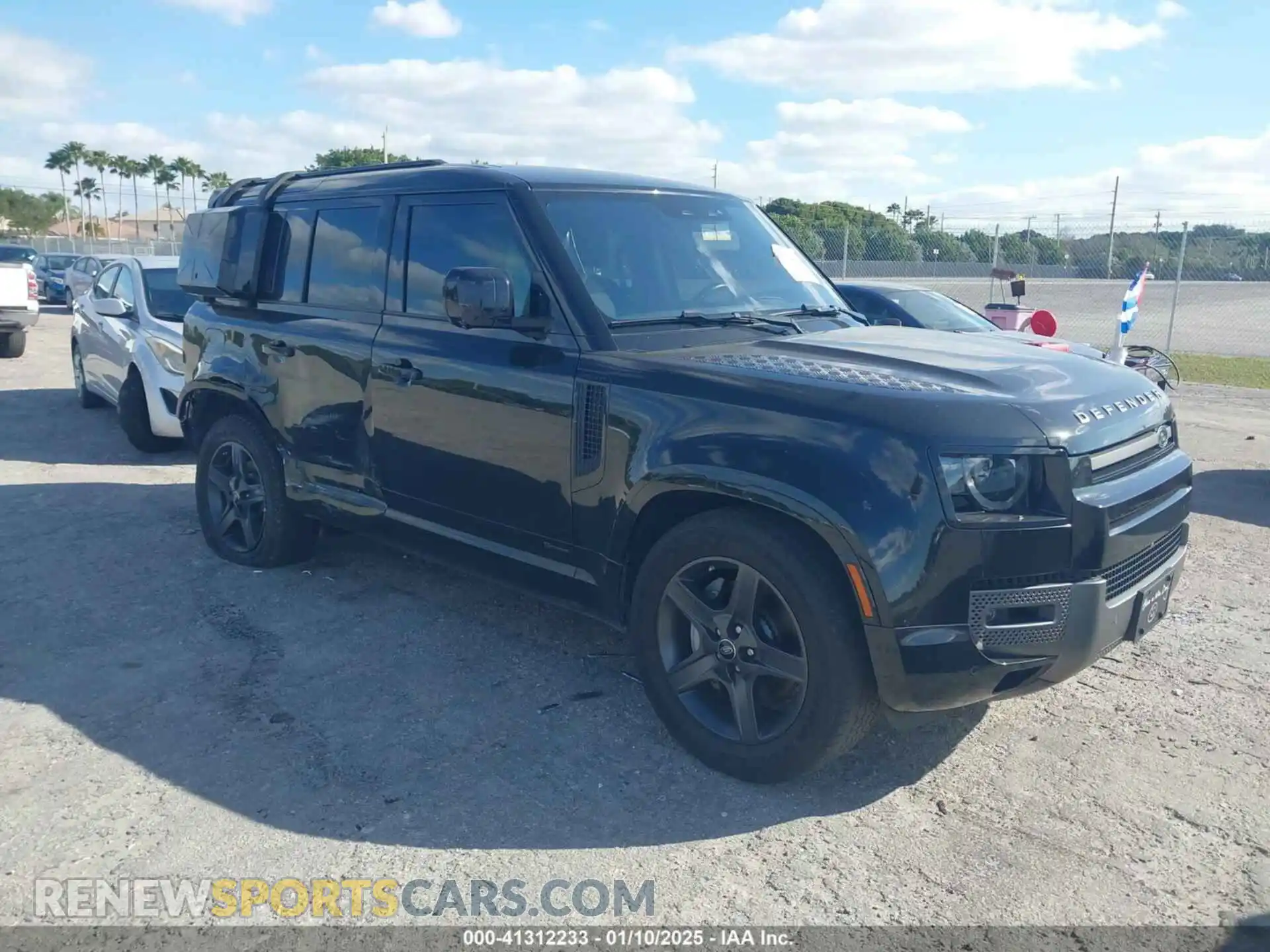 1 fotografías del automóvil dañado SALE3ERUXM2035857 LAND ROVER DEFENDER 2021