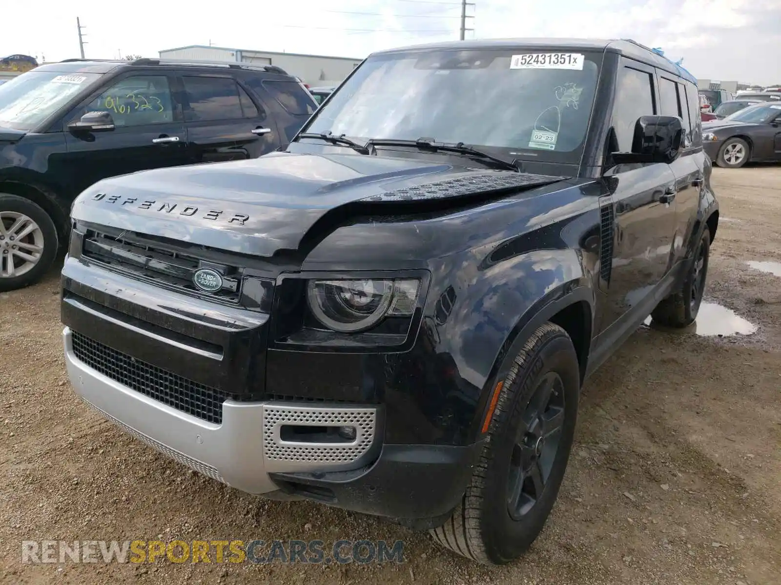 2 Photograph of a damaged car SALEJ7RX3M2038269 LAND ROVER DEFENDER 2021