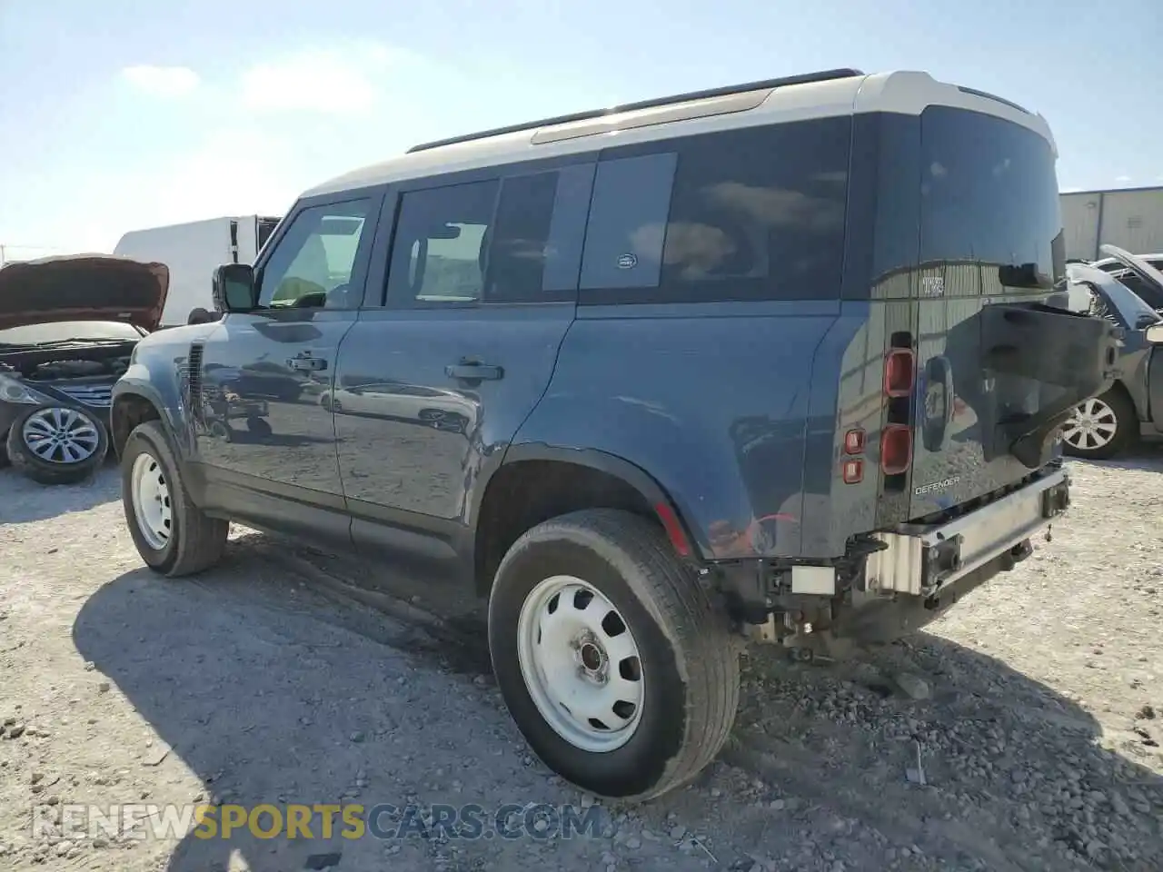 2 Photograph of a damaged car SALEJ7RX4M2047532 LAND ROVER DEFENDER 2021