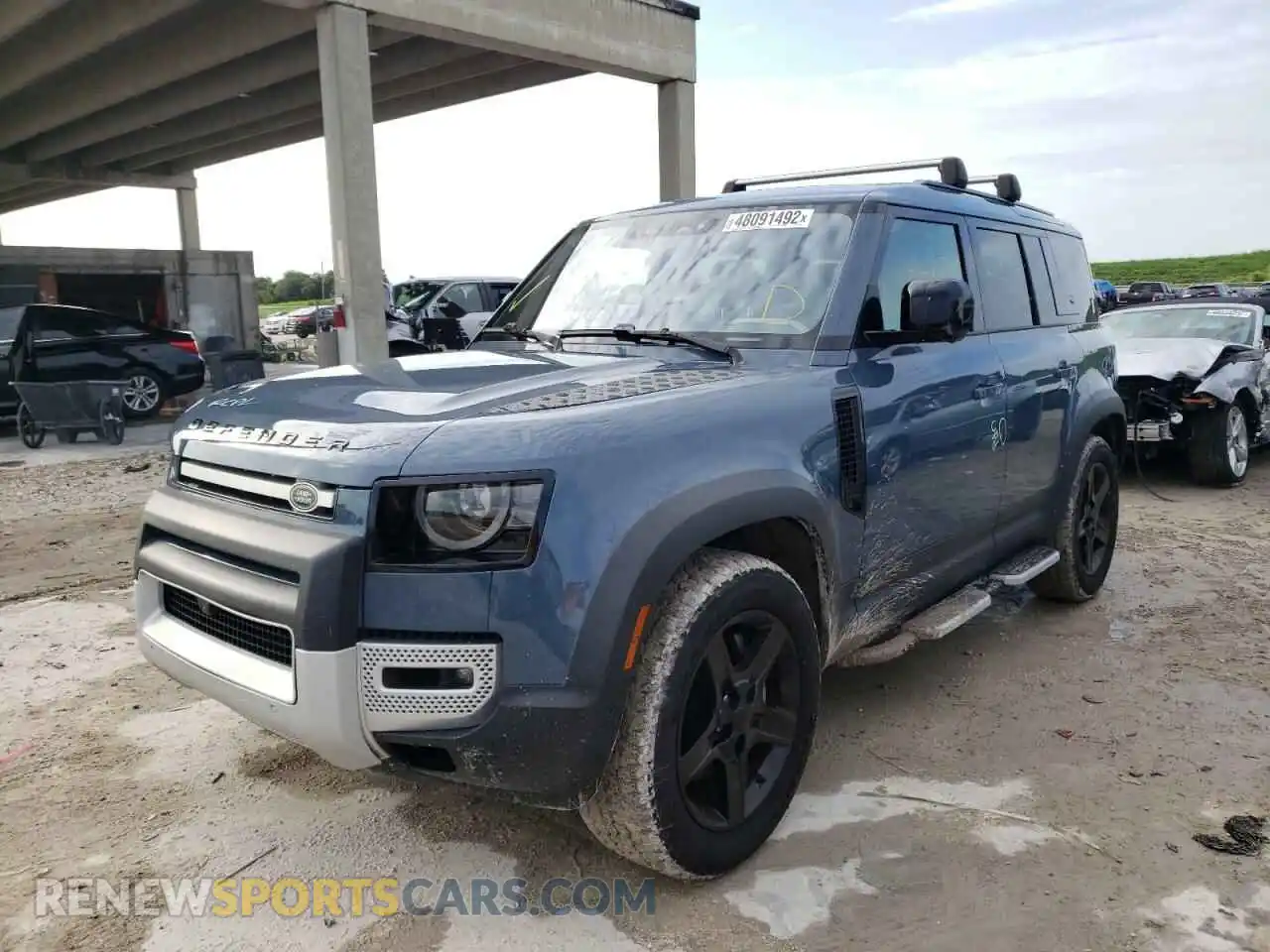 2 Photograph of a damaged car SALEP7RU2M2061563 LAND ROVER DEFENDER 2021