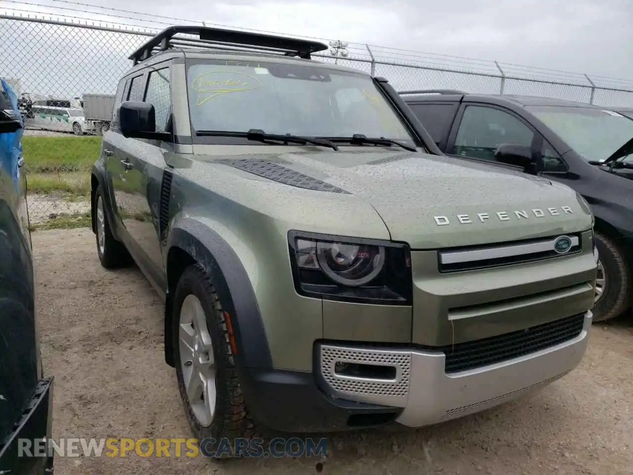 1 fotografías del automóvil dañado SALEP7RU6M2048590 LAND ROVER DEFENDER 2021
