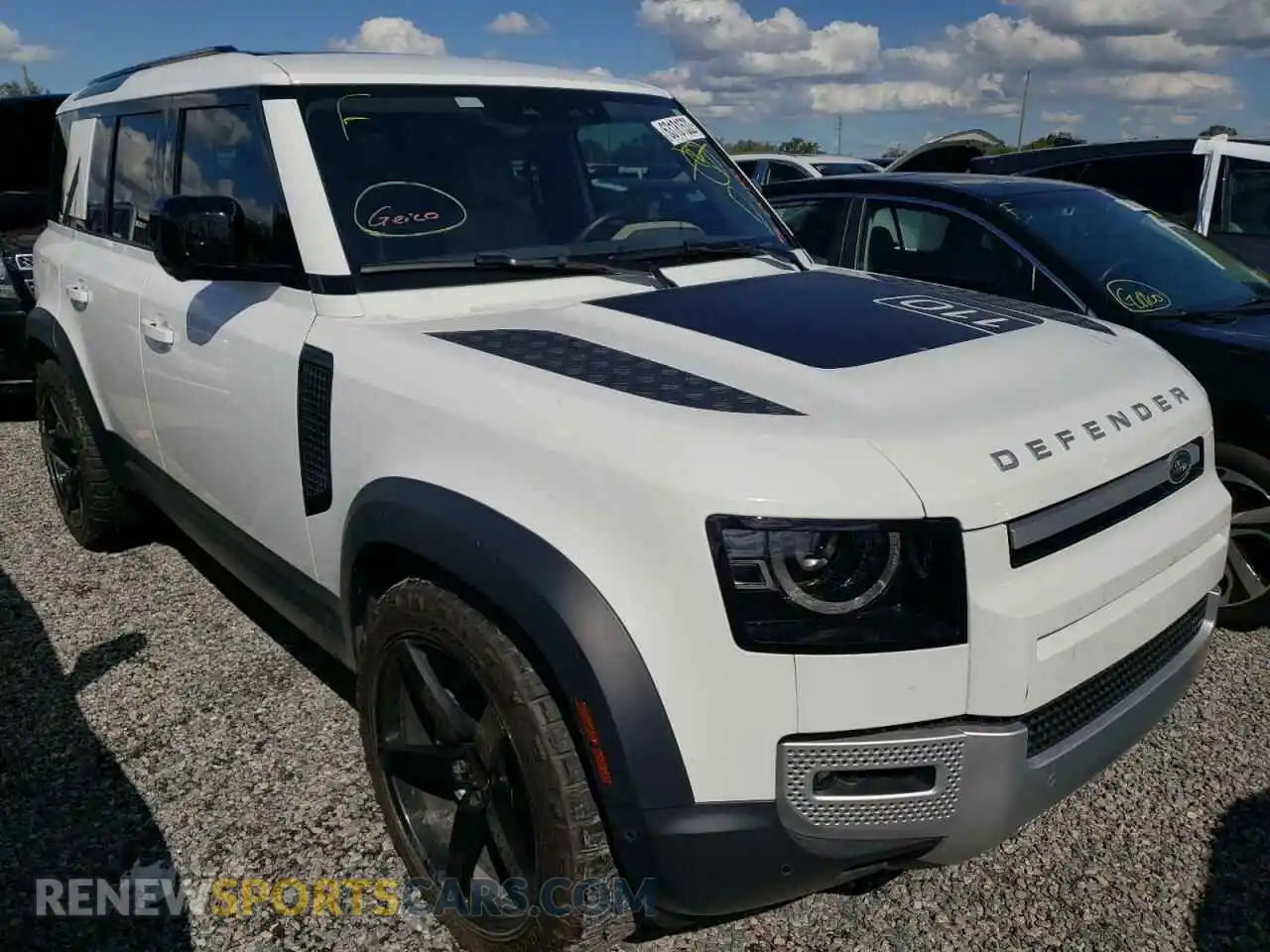 1 Photograph of a damaged car SALEP7RU6M2049433 LAND ROVER DEFENDER 2021