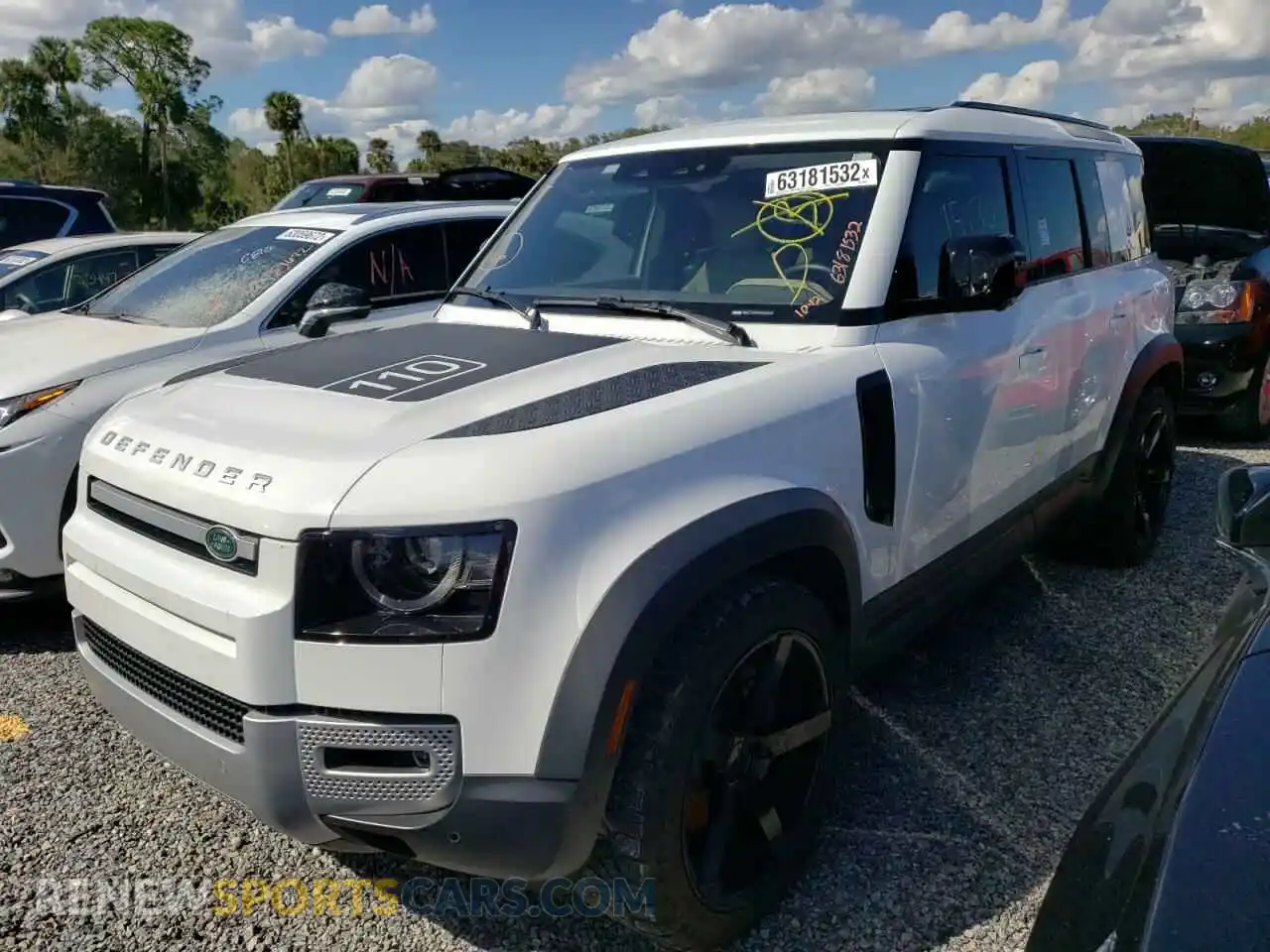 2 Photograph of a damaged car SALEP7RU6M2049433 LAND ROVER DEFENDER 2021