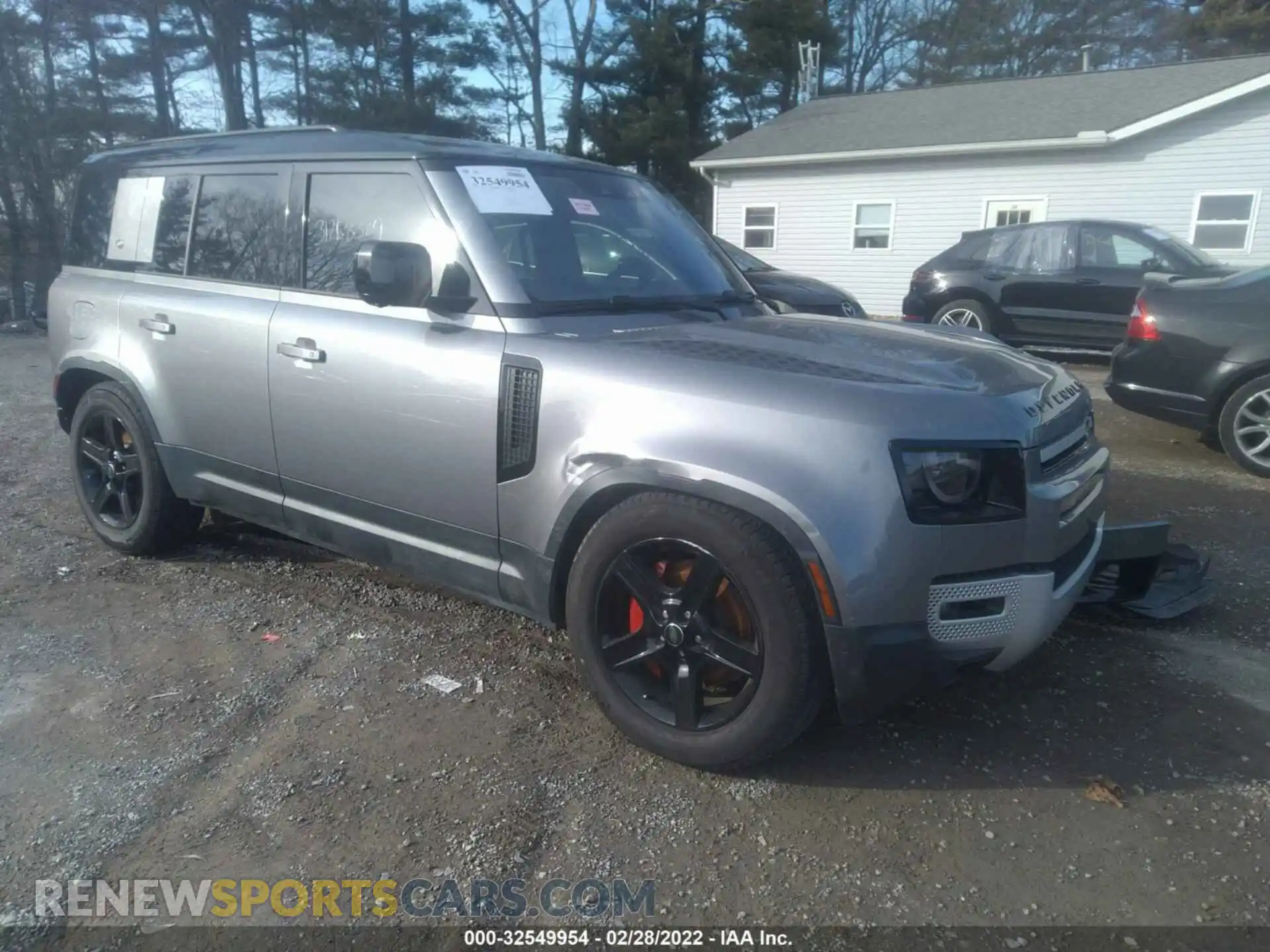 1 Photograph of a damaged car SALEP7RU7M2035105 LAND ROVER DEFENDER 2021