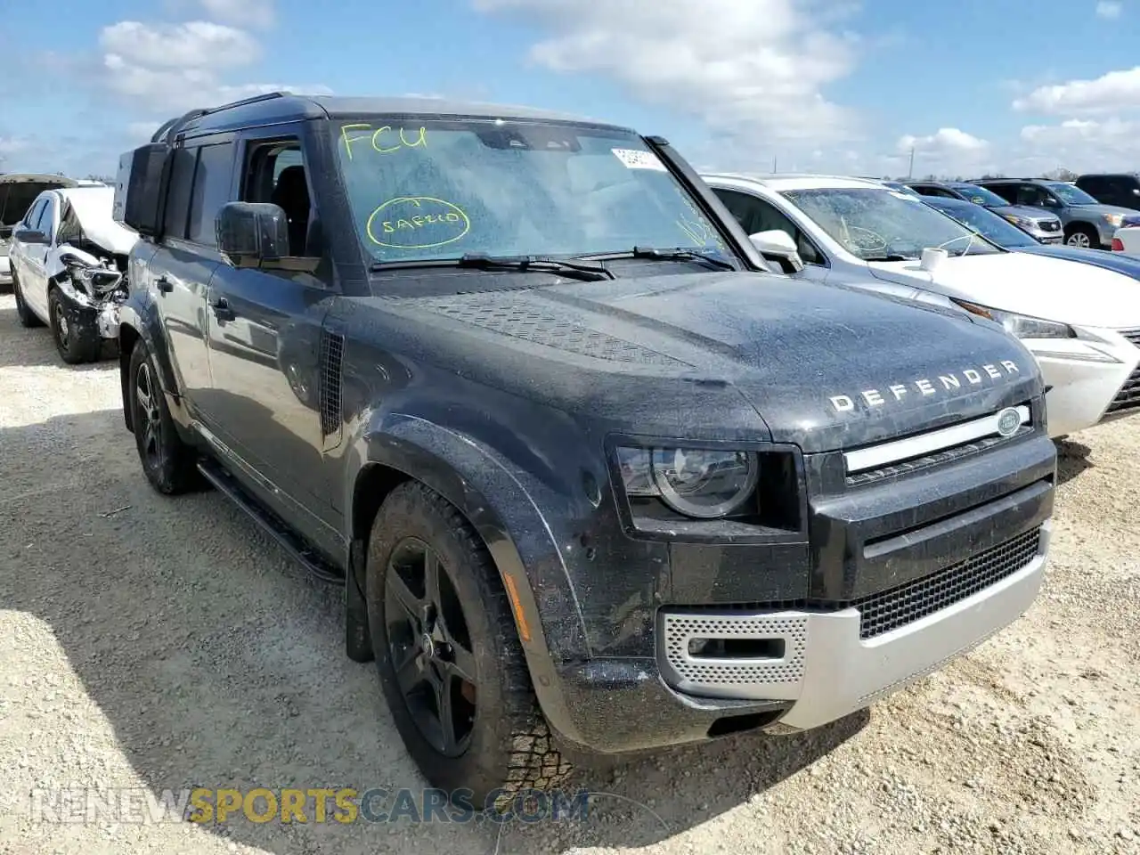 1 Photograph of a damaged car SALEP7RU8M2049773 LAND ROVER DEFENDER 2021