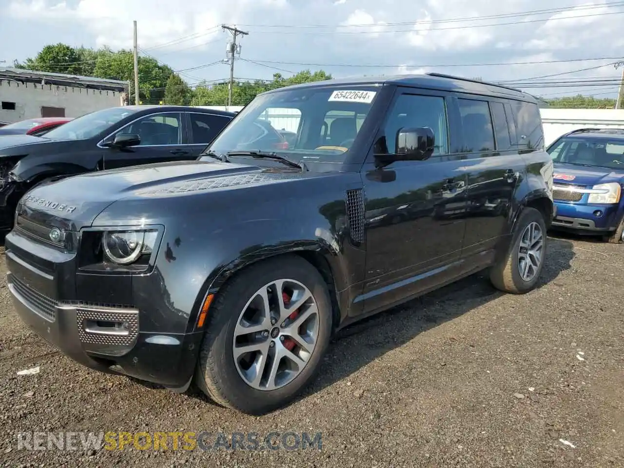 1 Photograph of a damaged car SALEX7RU7M2038165 LAND ROVER DEFENDER 2021