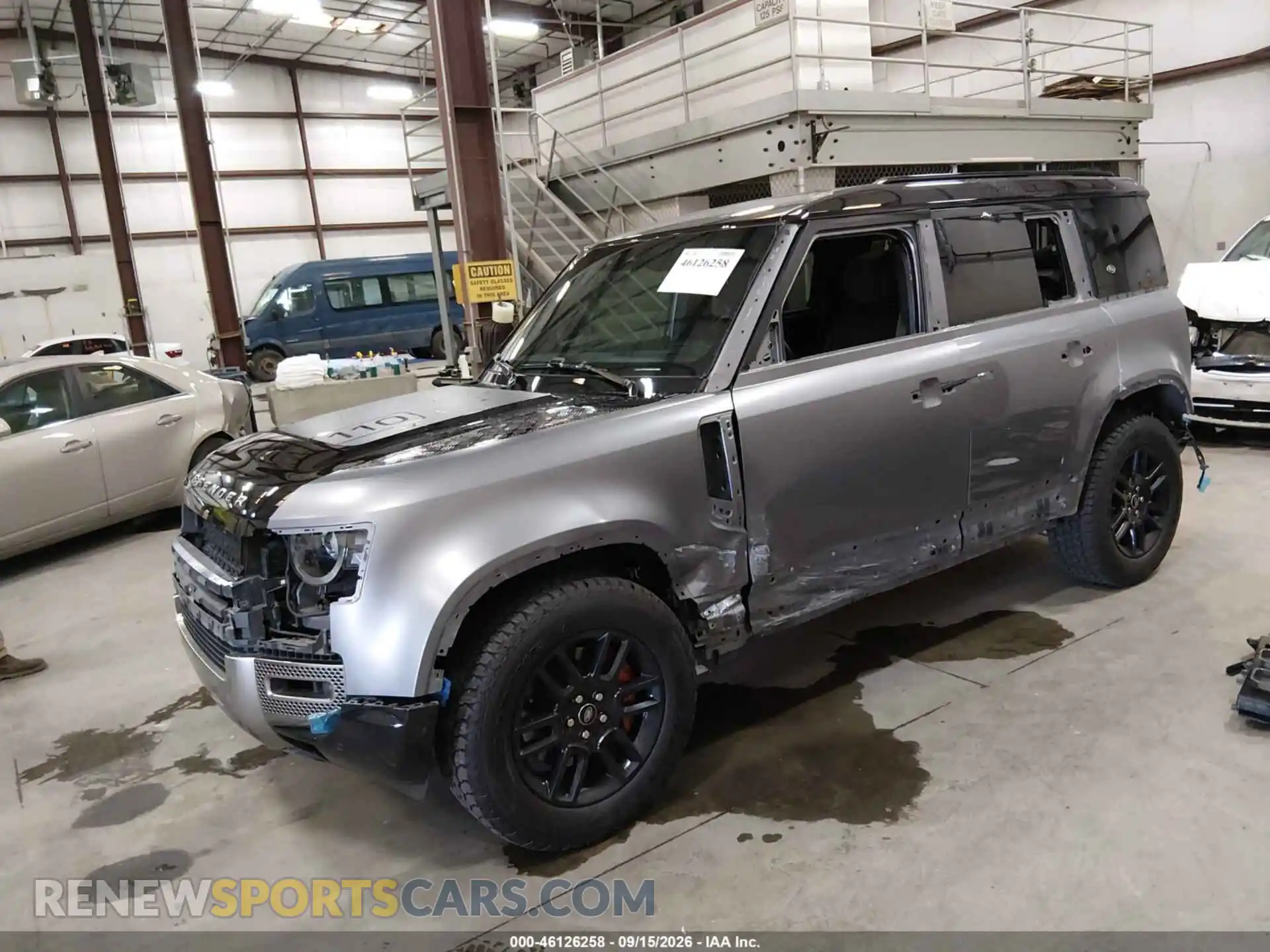 2 Photograph of a damaged car SALEXERU1M2062126 LAND ROVER DEFENDER 2021