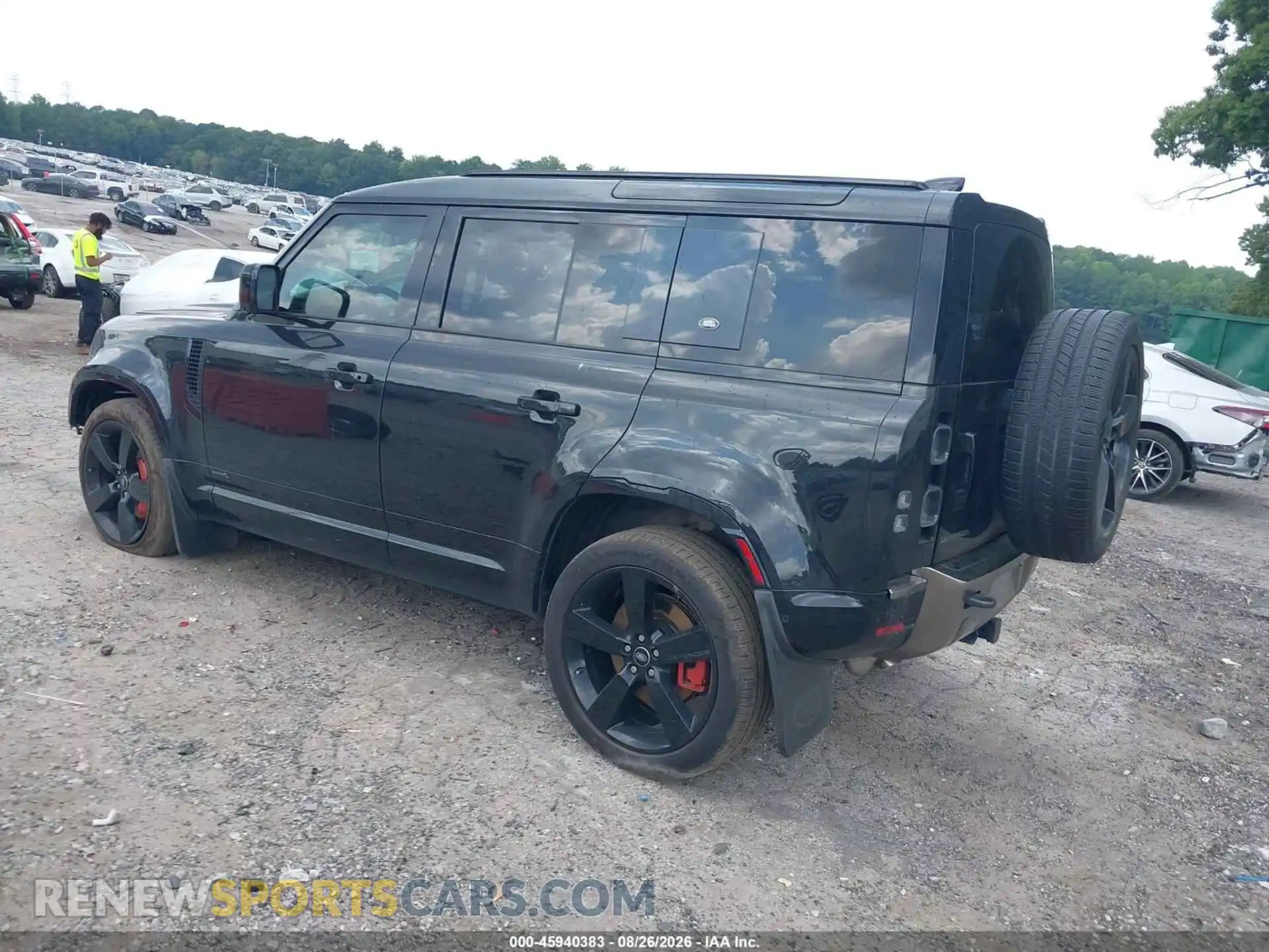3 Фотография поврежденного автомобиля SALEXERU6M2061862 LAND ROVER DEFENDER 2021