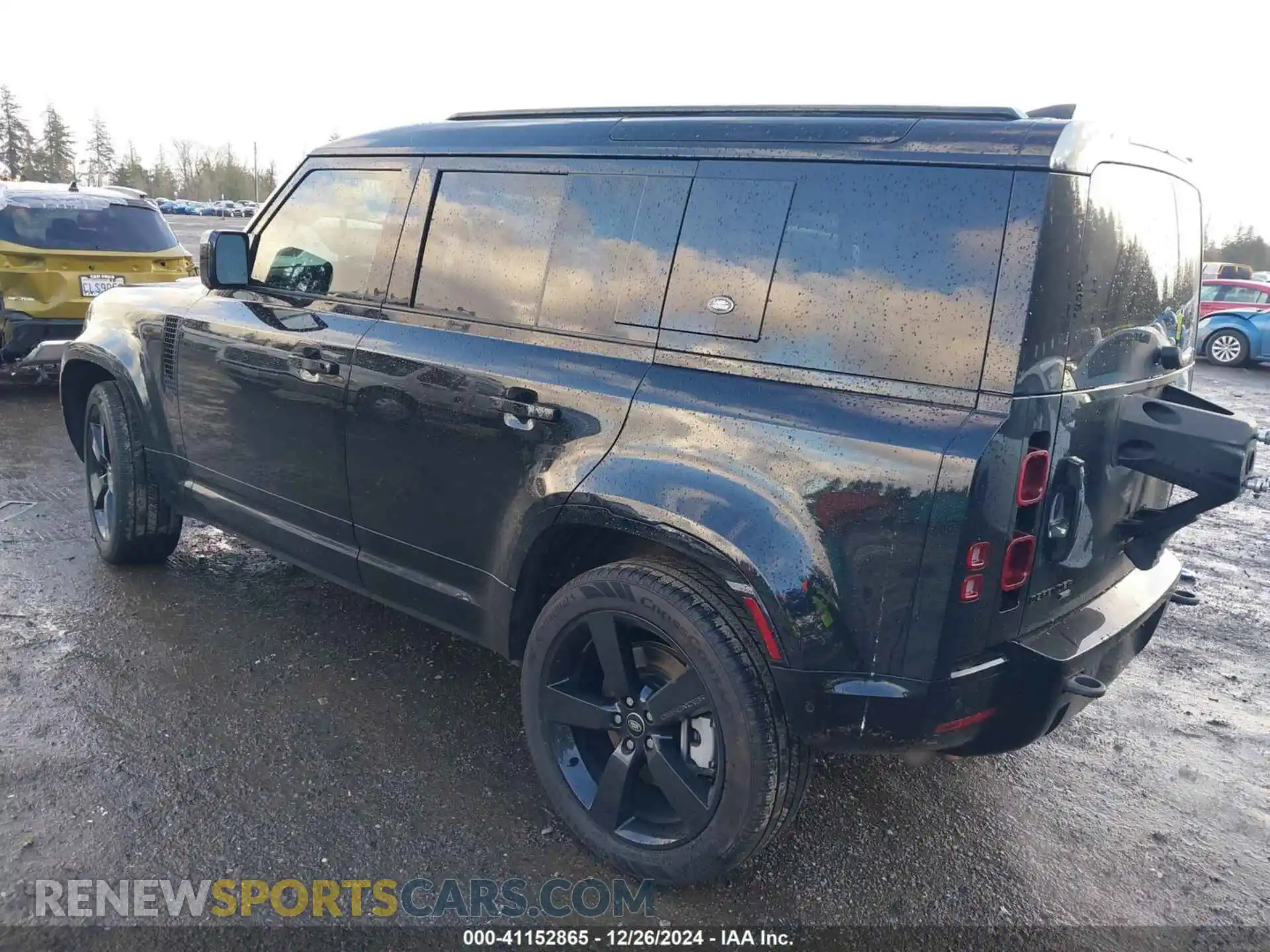 3 fotografías del automóvil dañado SALE37RUXN2092086 LAND ROVER DEFENDER 2022