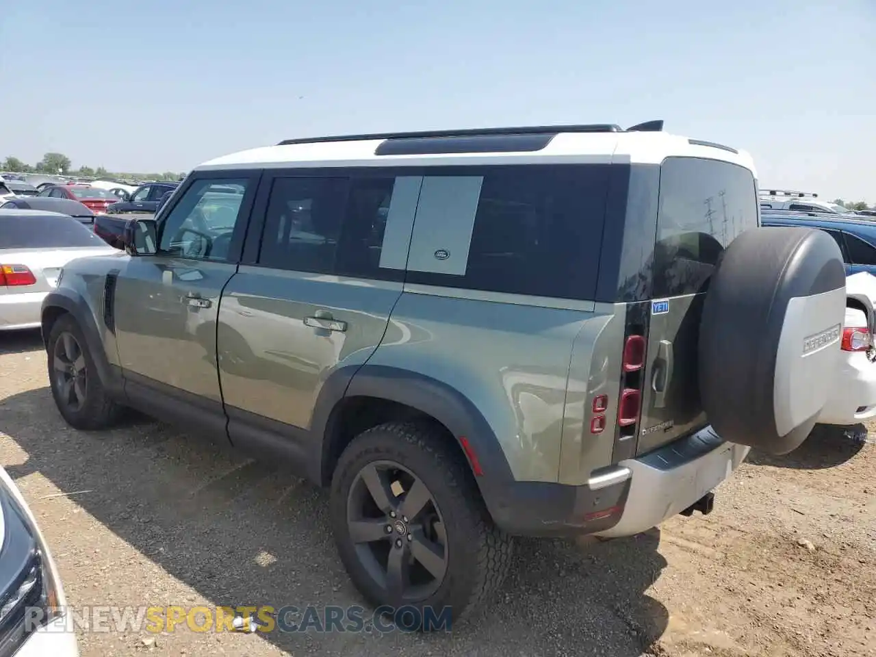 2 Photograph of a damaged car SALEP7RUXN2070769 LAND ROVER DEFENDER 2022