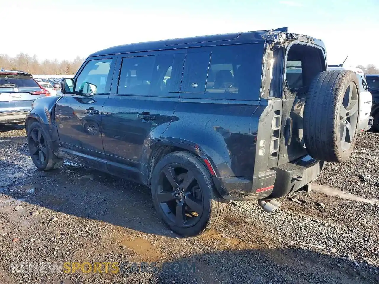 2 Photograph of a damaged car SALEWERE9N2064378 LAND ROVER DEFENDER 2022