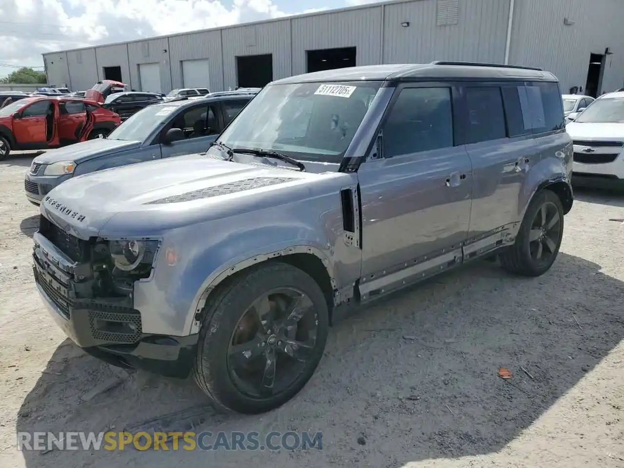 1 Photograph of a damaged car SALE27EU7P2187183 LAND ROVER DEFENDER 2023