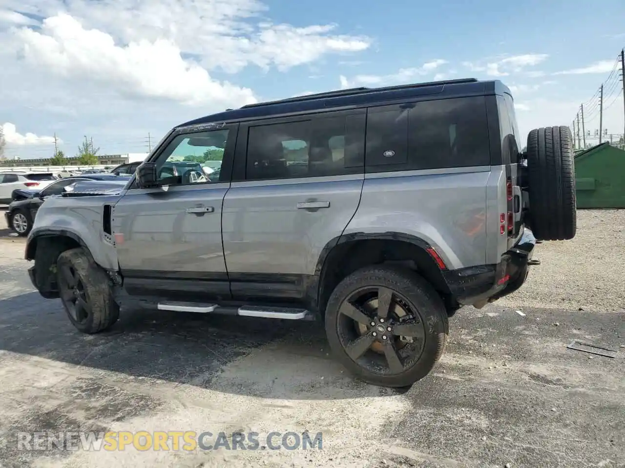 2 Photograph of a damaged car SALE2EEU3P2163192 LAND ROVER DEFENDER 2023