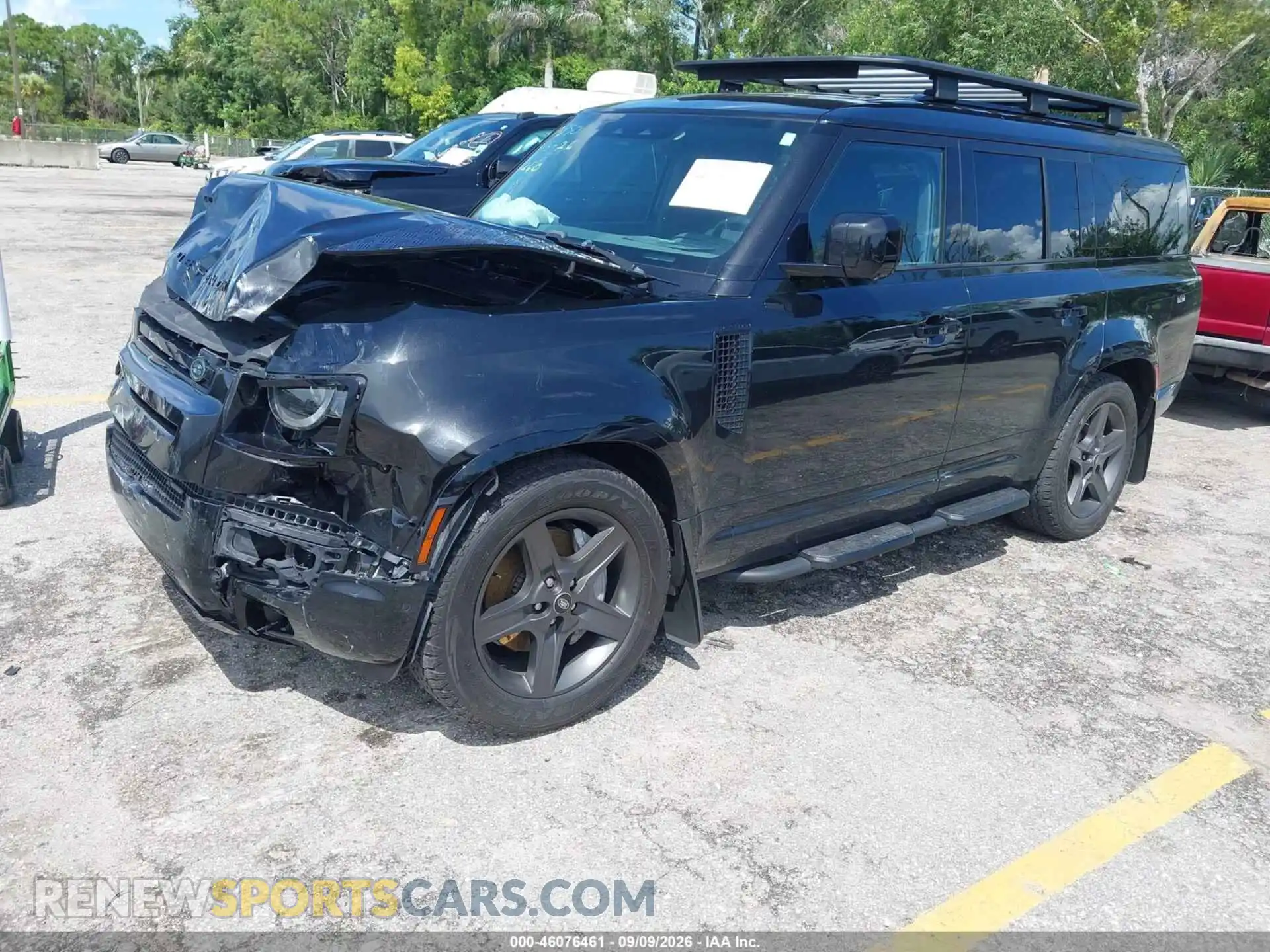 2 Photograph of a damaged car SALE2FEU2P2168616 LAND ROVER DEFENDER 2023