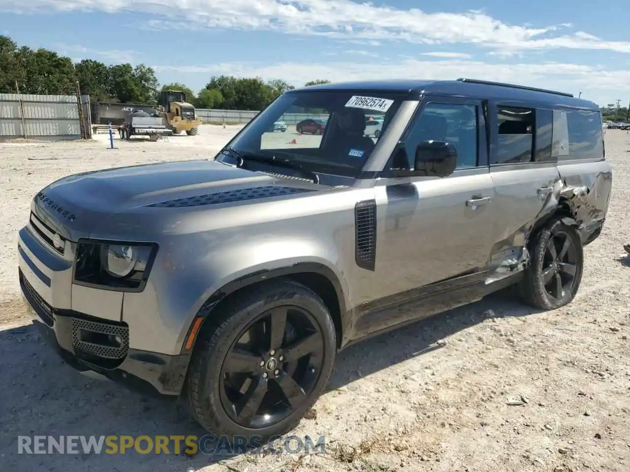 1 Photograph of a damaged car SALE2FEU6P2158395 LAND ROVER DEFENDER 2023