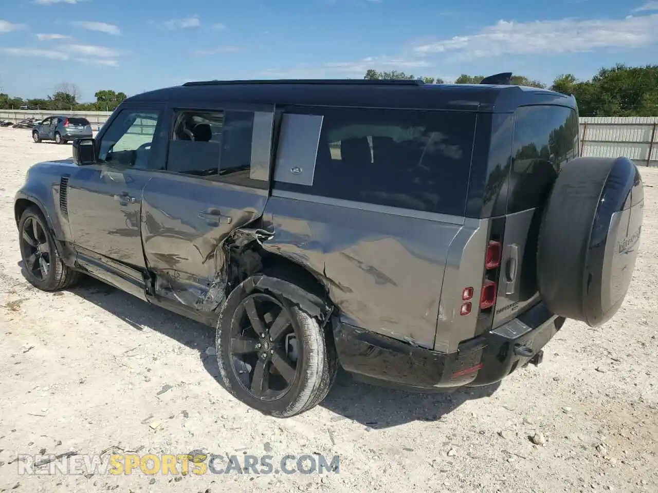 2 Photograph of a damaged car SALE2FEU6P2158395 LAND ROVER DEFENDER 2023