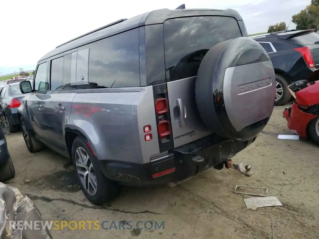 2 Photograph of a damaged car SALE2FEUXP2187074 LAND ROVER DEFENDER 2023