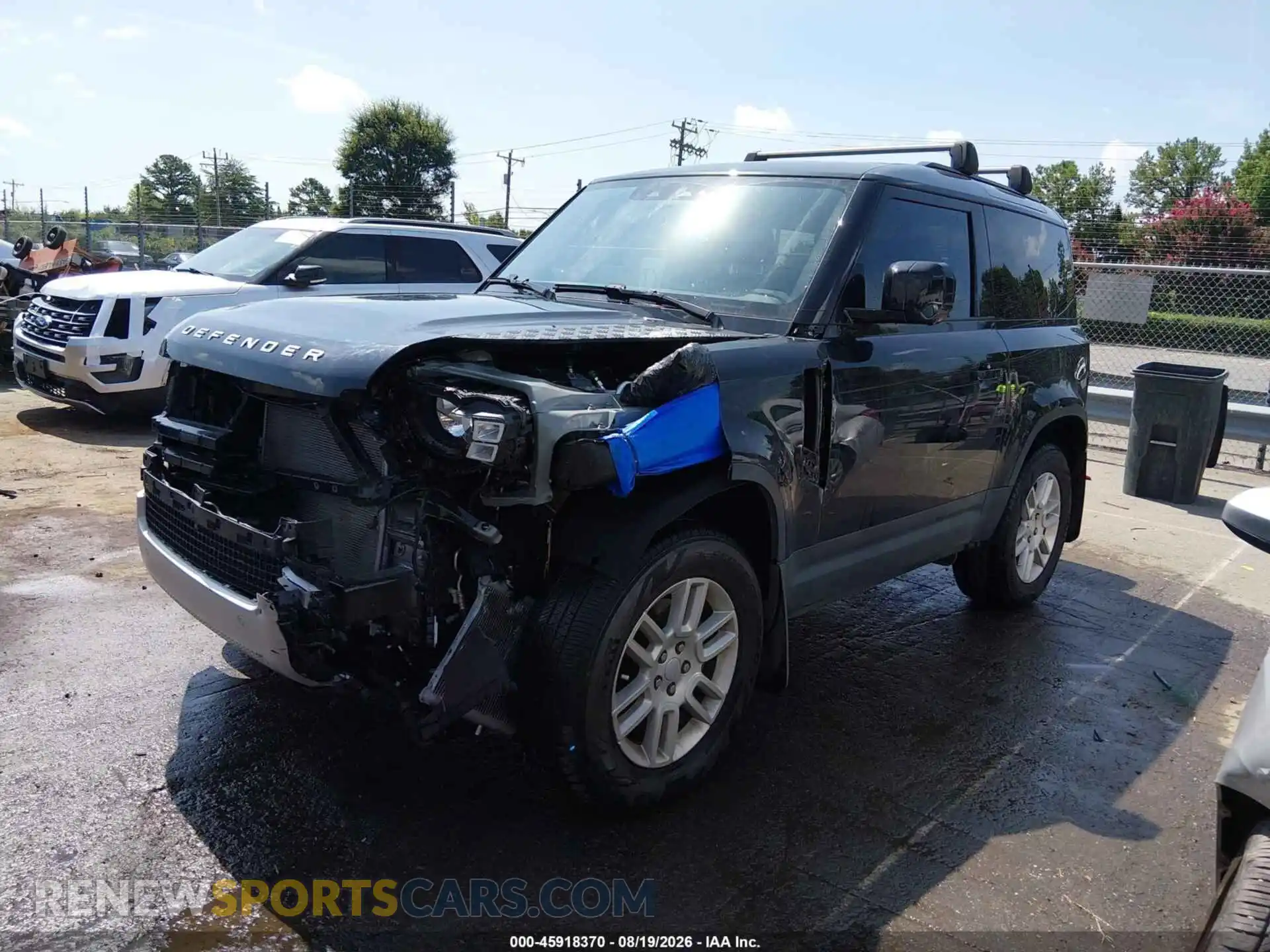 2 Photograph of a damaged car SALEJ6EX5P2217188 LAND ROVER DEFENDER 2023