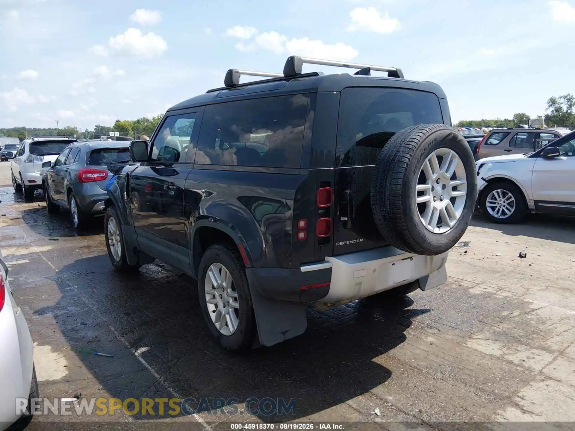 3 Photograph of a damaged car SALEJ6EX5P2217188 LAND ROVER DEFENDER 2023