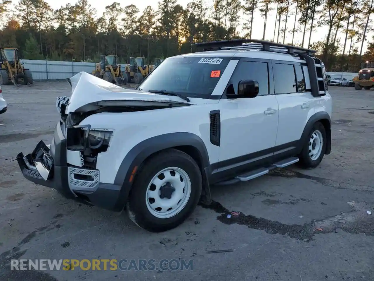 1 Photograph of a damaged car SALEJ7EX1P2110452 LAND ROVER DEFENDER 2023