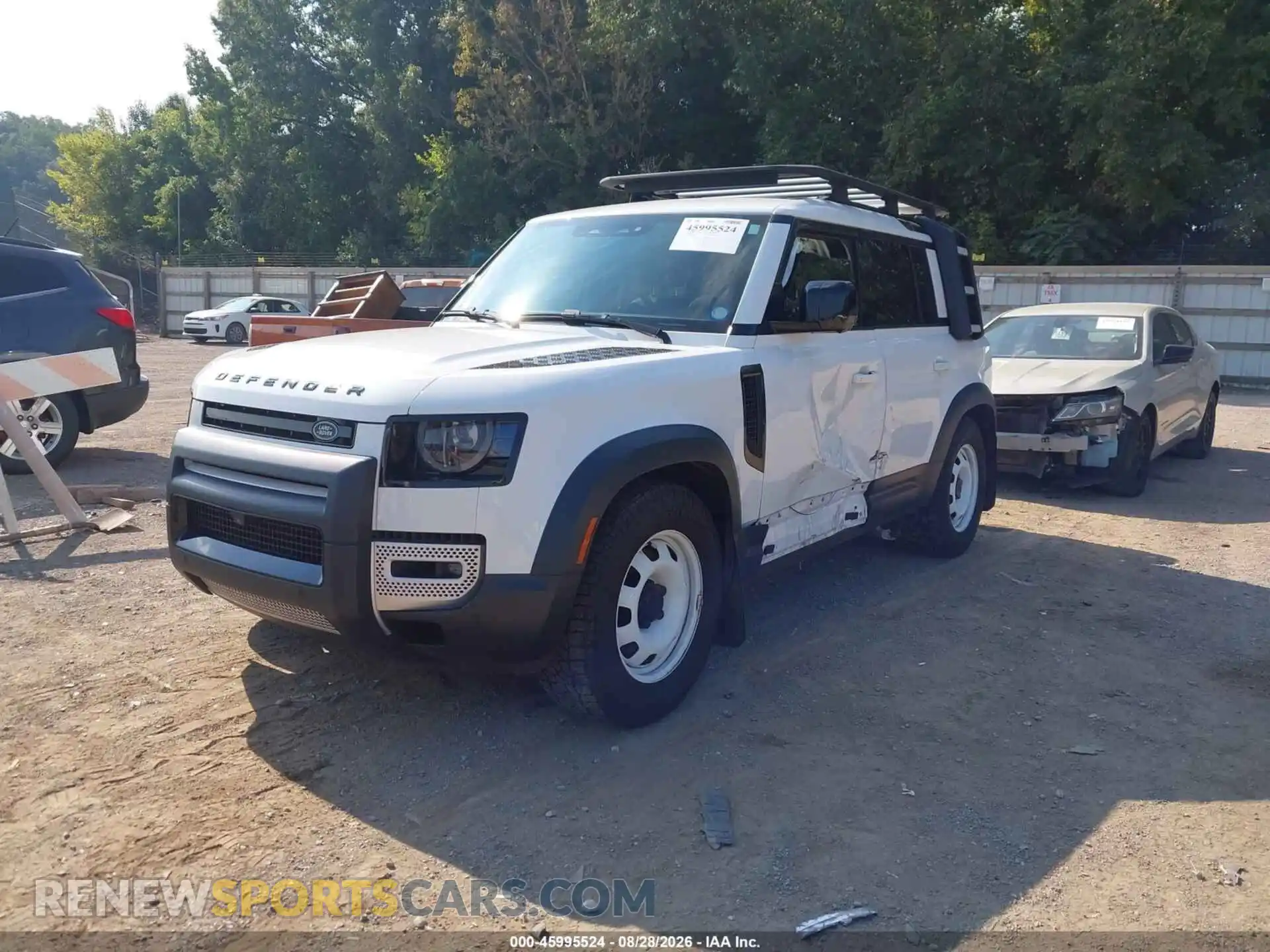 2 Photograph of a damaged car SALEJ7EX5P2110535 LAND ROVER DEFENDER 2023