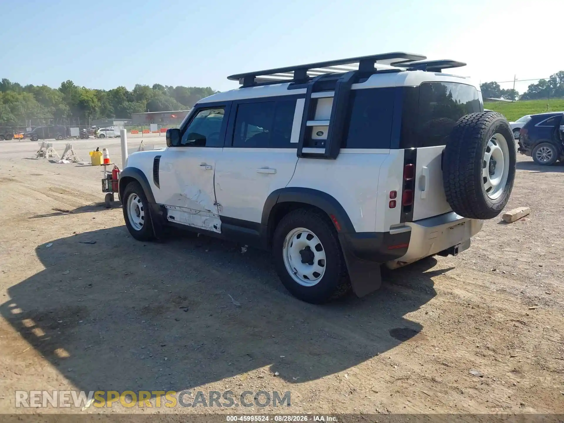 3 Photograph of a damaged car SALEJ7EX5P2110535 LAND ROVER DEFENDER 2023