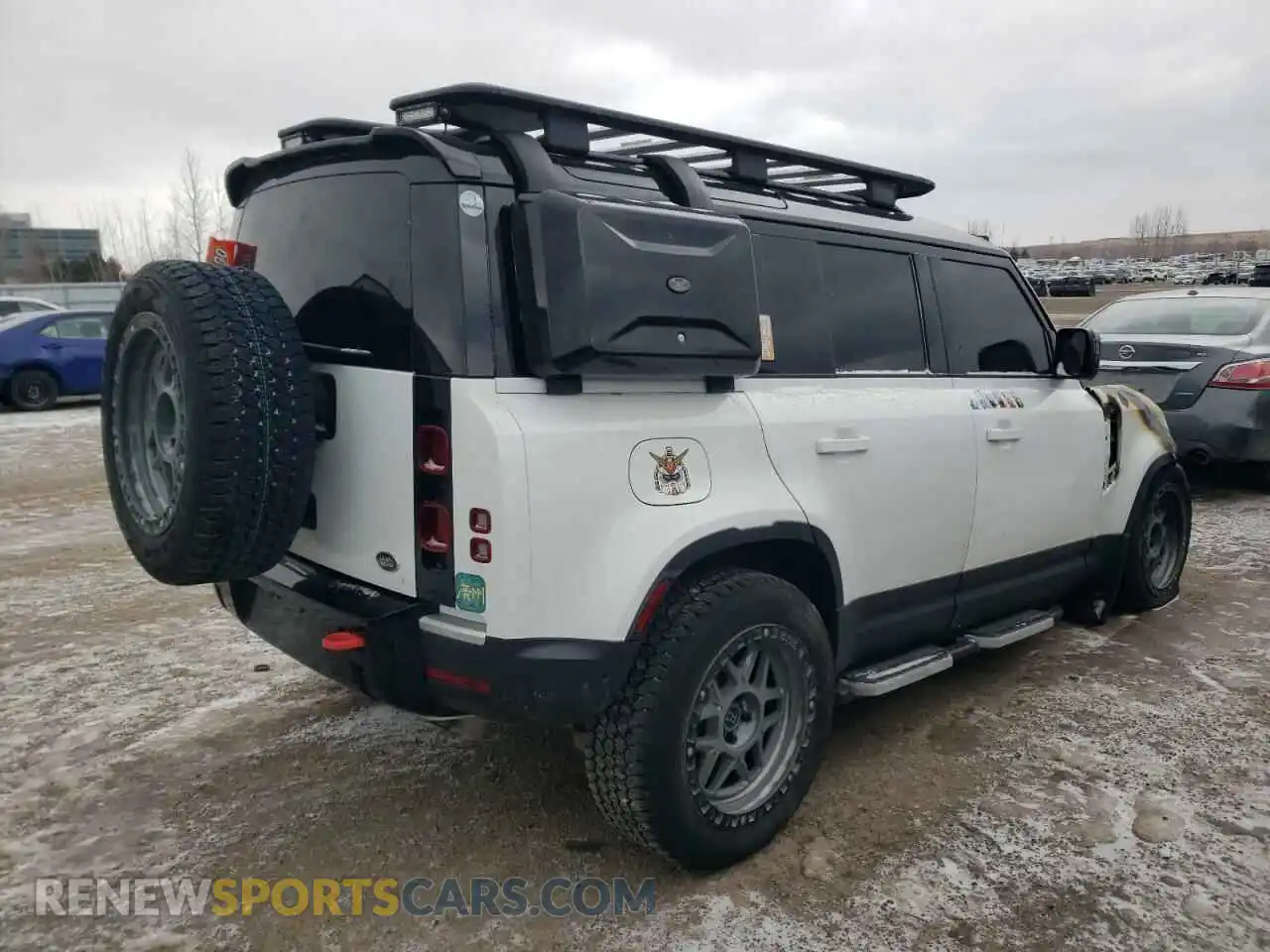 3 Photograph of a damaged car SALEJ7EX5P2126248 LAND ROVER DEFENDER 2023