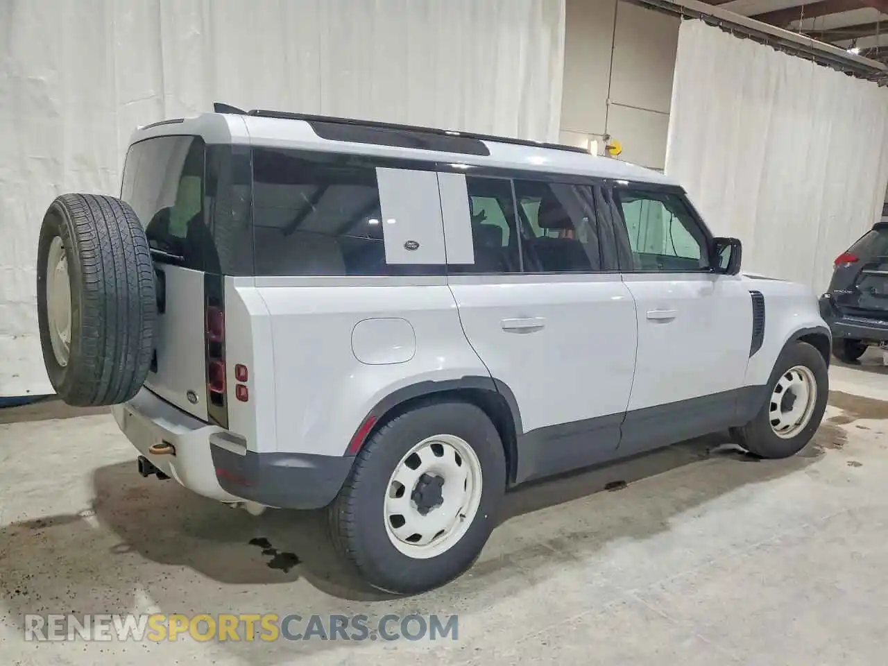 3 Photograph of a damaged car SALEK7EX1P2185035 LAND ROVER DEFENDER 2023