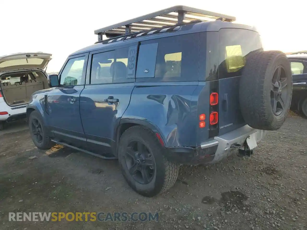 2 Photograph of a damaged car SALEK7EX8P2149424 LAND ROVER DEFENDER 2023