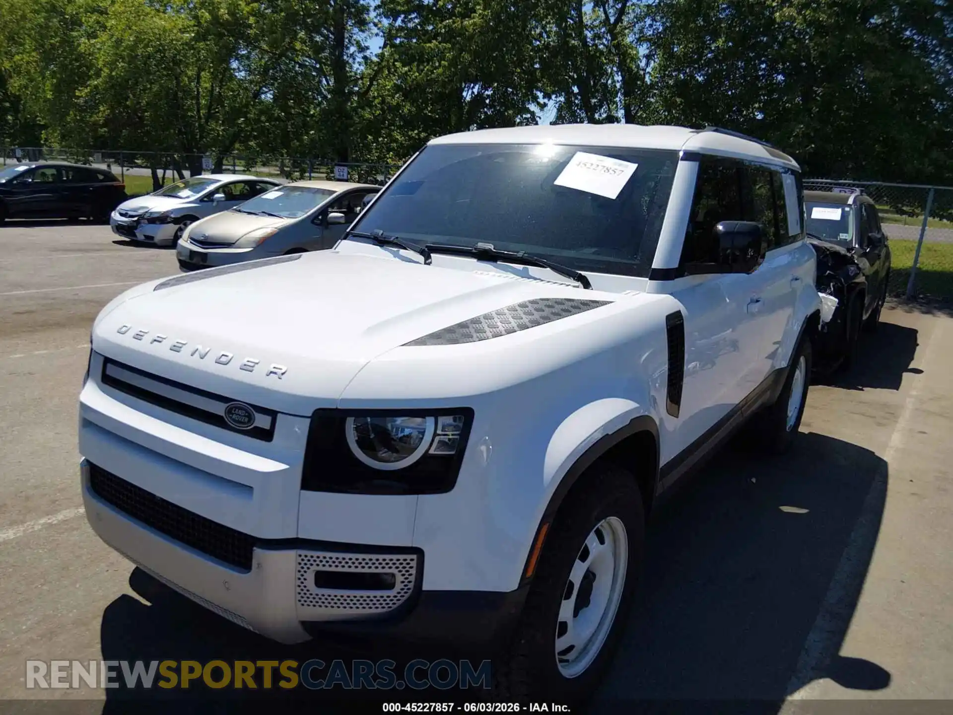 2 Photograph of a damaged car SALEK7EX8P2230861 LAND ROVER DEFENDER 2023